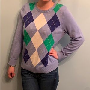 Argyle sweater